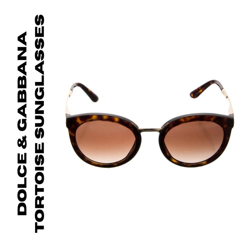 Dolce & Gabbana Tortoise Havana Sunglasses